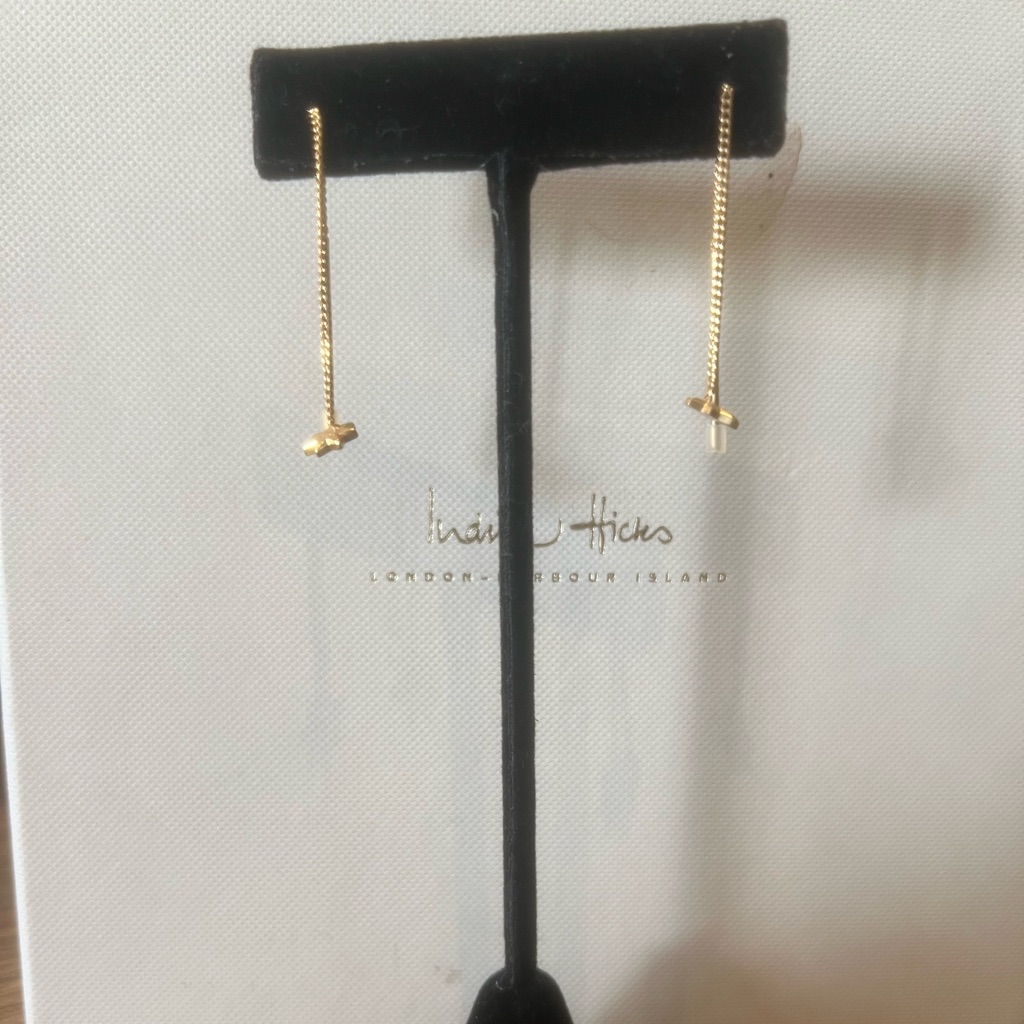 India Hicks Star Dangle Earrings